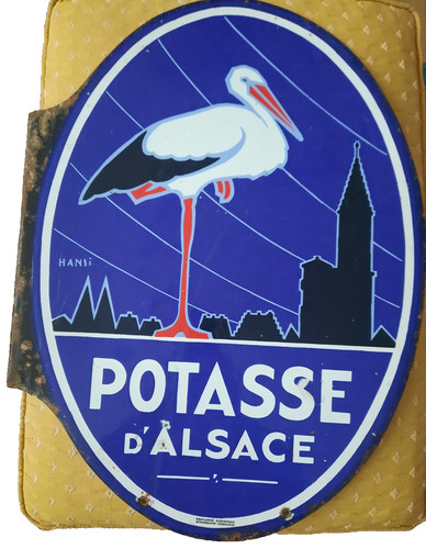 Enseigne potasse alsace - enseigne,