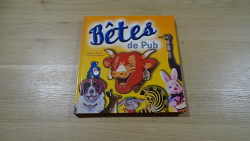 Vintage livre les betes pub - livre, de